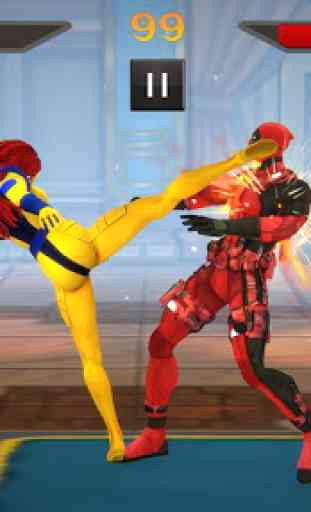 Superhero Fighting Arena Kung Fu Fight Game 1