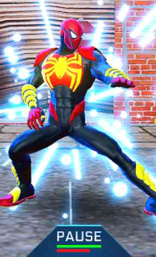 Superhero Rope Iron Ninja Battle Spider Amazing 3