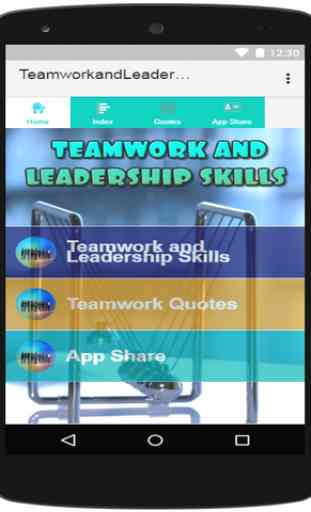 Teamwork and Leadership Skills 1