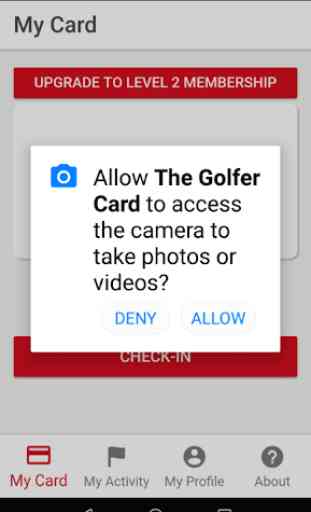The Golfer Card 3