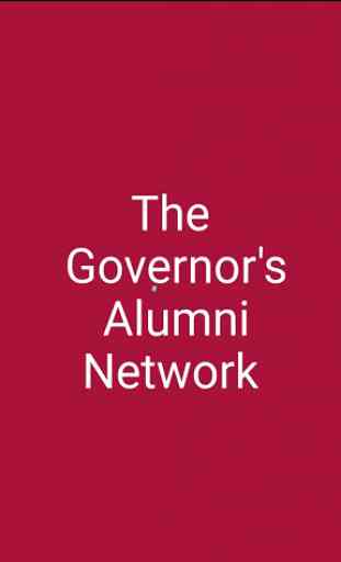 The Governor's Alumni Network 1
