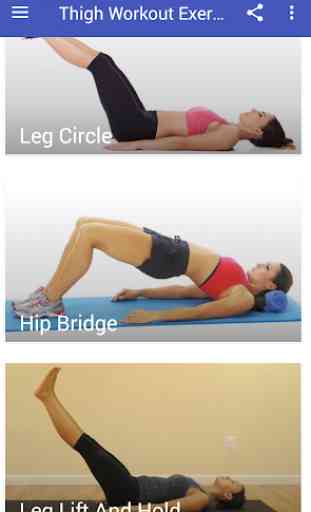 Thigh Workout Exercises 1