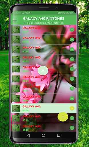 Tonos de Llamada Galaxy A40 4