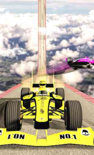 Top Speed Mega Ramp Formula Car Stunts Race Tracks 1