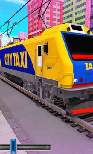 Train Taxi Driving Simulator 2019 2