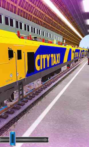Train Taxi Driving Simulator 2019 4