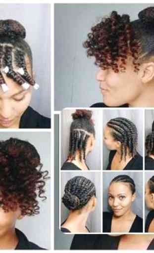 Tutorial de peinado para las mujeres negras 2