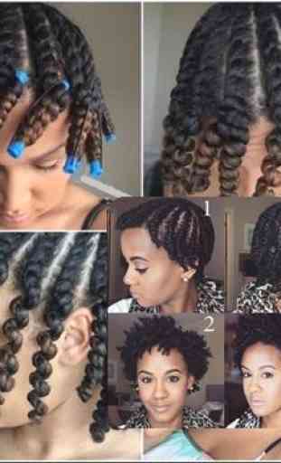 Tutorial de peinado para las mujeres negras 3