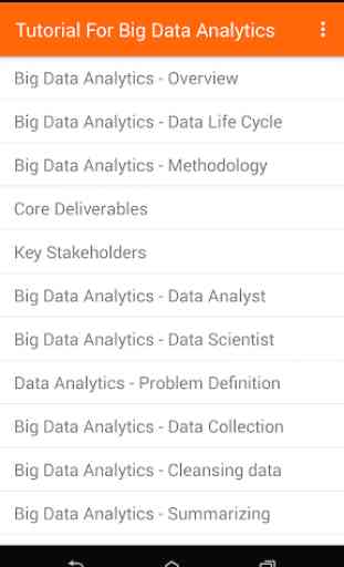 Tutorial For Big Data Analytics 1