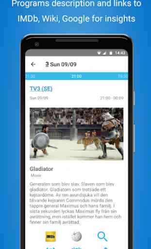 TV guide Sverige - Cisana TV+ 4