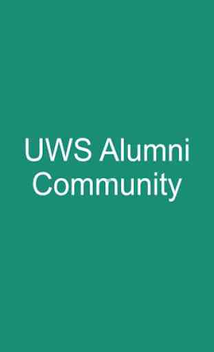 UWS Alumni Community 1