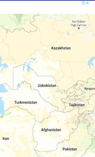 Uzbekistan Map 1