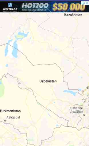 Uzbekistan Map 2