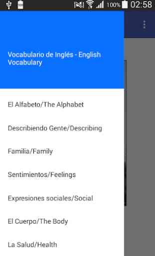 Vocabulario de Inglés 3