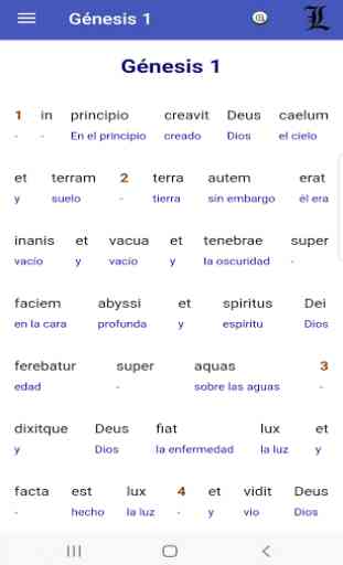 Vulgata interlineal latina/española (V. de prueba) 4
