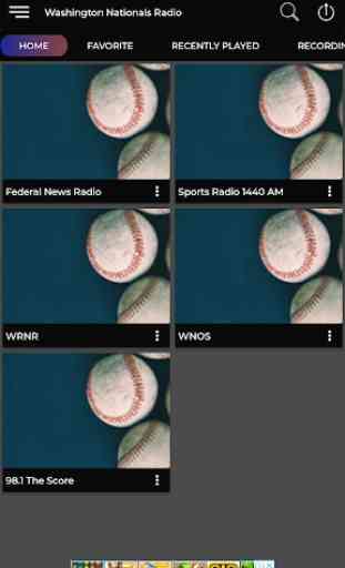 Washington Baseball Radio 2