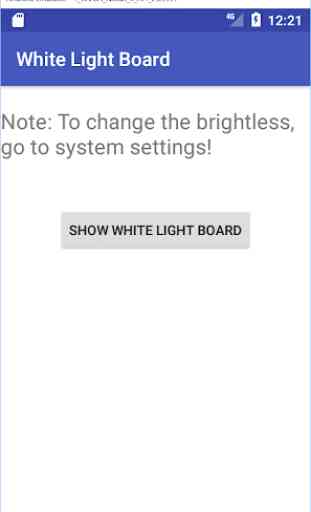 White Light Board 1