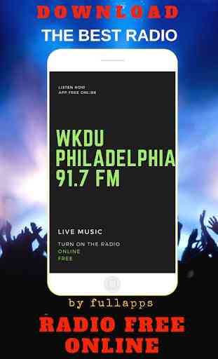 WKDU Philadelphia 91.7FM APLICACIÓN ONLINE GRATIS 1
