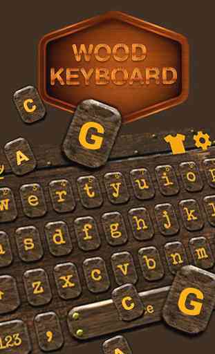 Wood Keyboard Theme X Wooden Themes For Keyboard 3