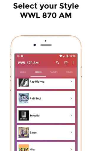 WWL 870 AM App Radio Station New Orleans 2