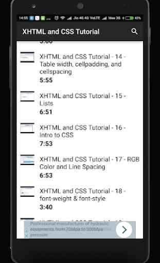 XHTML and CSS Tutorial 1