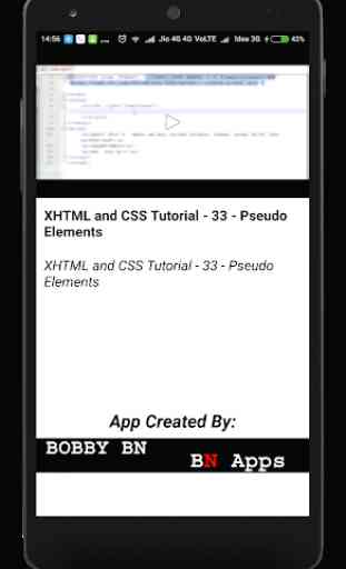 XHTML and CSS Tutorial 2