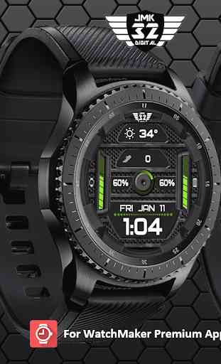 Z SHOCK 12 color changer watchface for WatchMaker 4