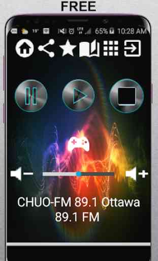 CHUO-FM 89.1 Ottawa 89.1 FM CA App Radio Free List 1