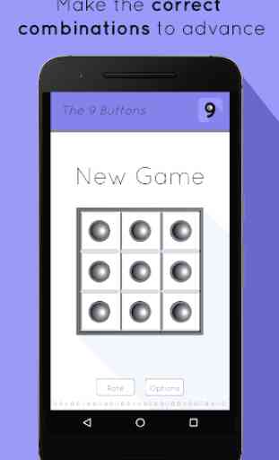 9 Buttons - Puzzle de lógica 1