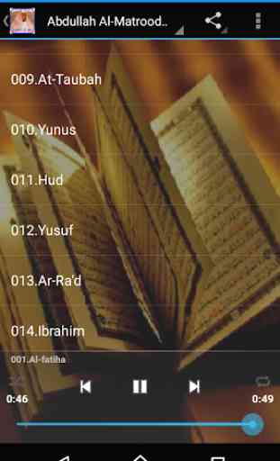 Abdullah Al-Matrood Quran MP3 2