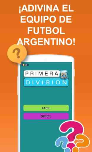 Adivina el Equipo de Futbol Argentino 1