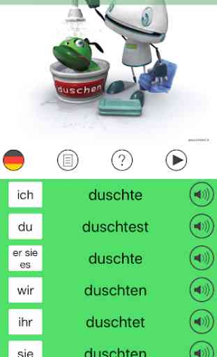 alemán verbos - LearnBots 3