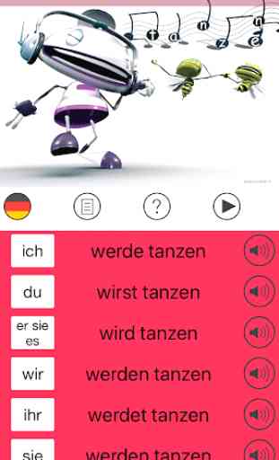 alemán verbos - LearnBots 4