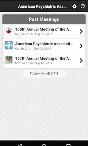American Psychiatric Association Meetings 3