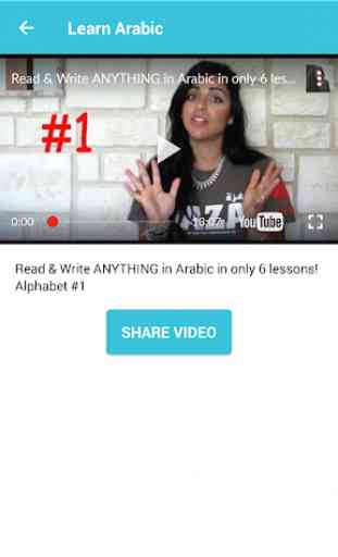 Aprende Árabe, letras y alfabeto arabe gratis 4