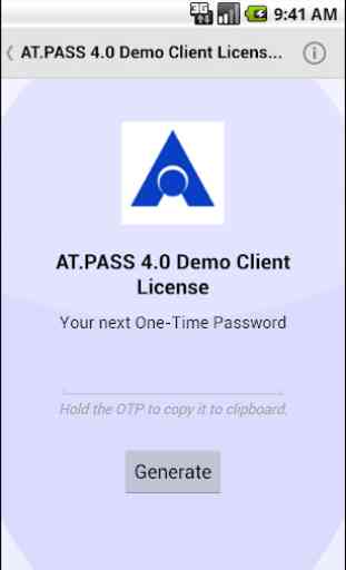 AT.Pass Mobile Token 1