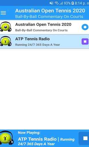 Australian Open Tennis 2020 Radio Live App Free 2