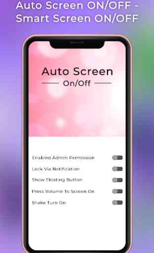 Auto Screen On Off - Smart Screen ON OFF 2