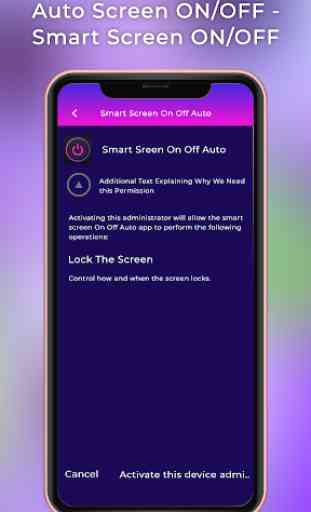 Auto Screen On Off - Smart Screen ON OFF 4