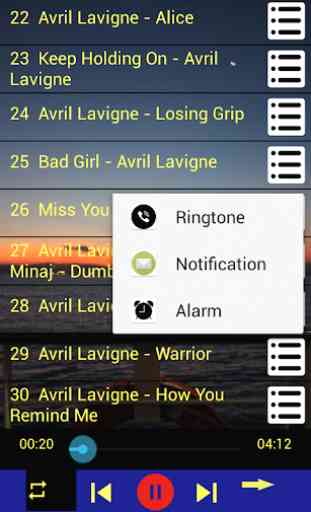 Avril Lavigne songs offline (30songs) 2