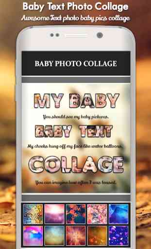 Baby Photo Collage Maker and Editor 2