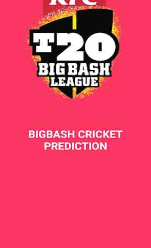 Big Bash Cricket Prediction 1