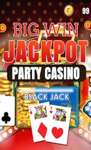 Big Win Jackpot Slot Casino Party 1