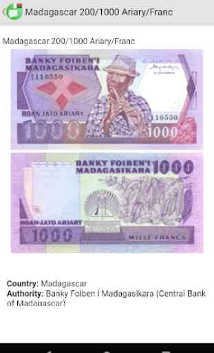 Billetes de banco de Madagascar 4