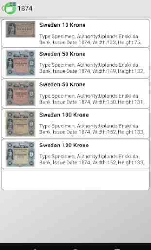Billetes de banco de Suecia 3
