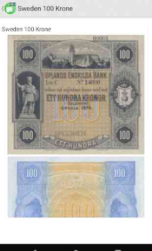 Billetes de banco de Suecia 4