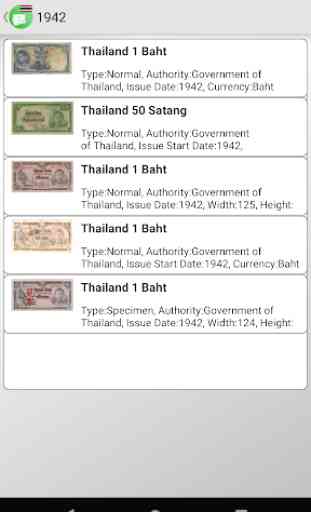 Billetes de banco de Tailandia 3