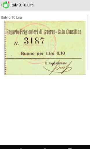 Billetes de Italia 4