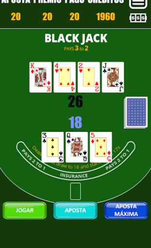 Blackjack 21 Green Vegas 2