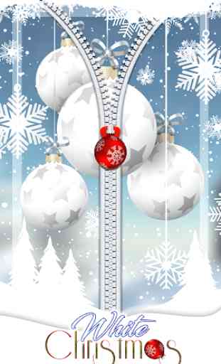 Blanca Navidad Pantalla De Bloqueo 4